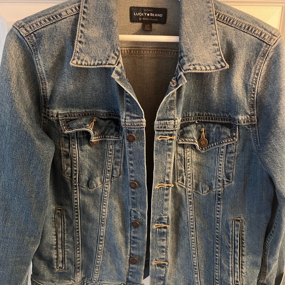 Lucky Brand Tomboy Trucker, size L